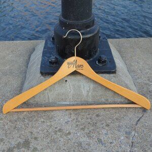 Vintage Union Mars Made in West Germany Wood Hanger